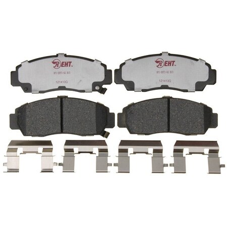 R/M Brakes BRAKE PADS OEM OE Replacement Hybrid Technology Includes Mounting Hardware EHT787H